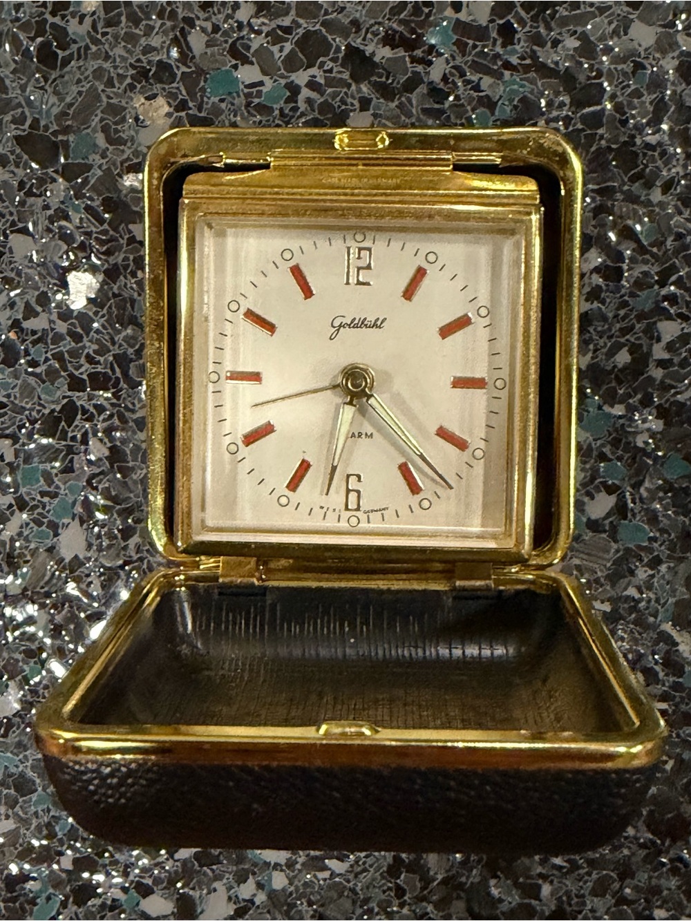 Goldbühl mechanical travel alarm clock Mechanical Clock, Wind Up Clock